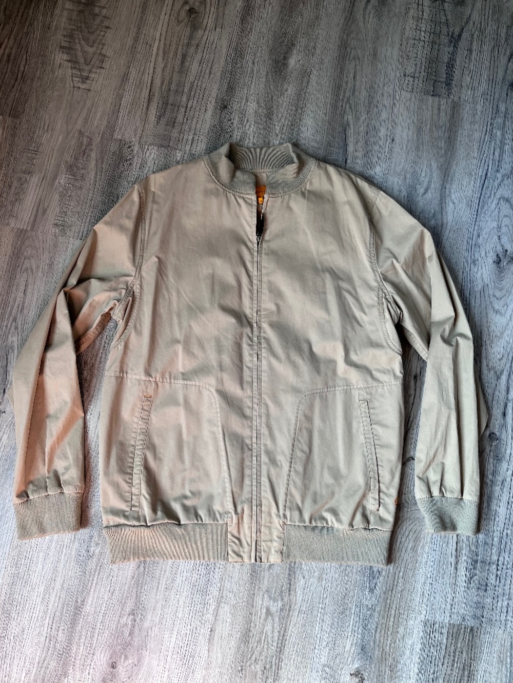 Field And Stream Fishing Jacket Mens L Beige Casual Hiking bomber large
